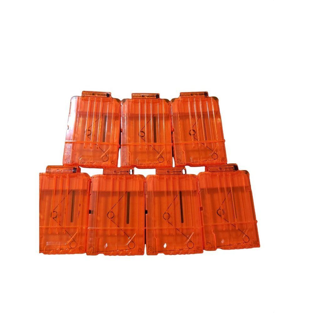Nerf N-Strike Lot of  Clips mags Dart 6 Round Gun‎ Magazine 2007